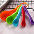 5 Pcs Colorful Plastic Measuring Spoons Plastic Teaspoon 1/2.5/5/7.5/15ml Measuring Spoon for Baking Coffee Tea, Measure Tool, Kitchen Accessories...