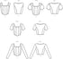 McCall's Misses' Knit Corset Tops Sewing Pattern Kit, Design Code M8364, Sizes 16-18-20-22-24...