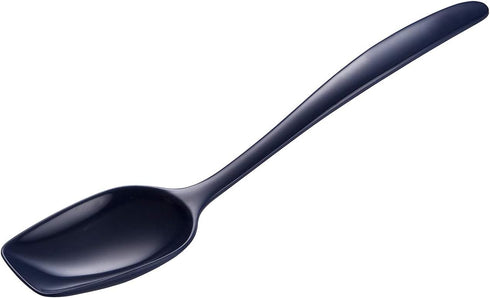 Hutzler 10 Inch Melamine Serving Spoon, Cobalt Blue...