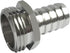Beduan Stainless Steel Garden Hose Fitting 5/8" Barb x 3/4" GHT Male Thread Adapter Connector for Garden Hose Repair with Hose Clamp...