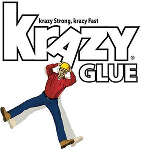 Krazy Glue Original Crazy Super Glue All Purpose Instant Repair, 10 Count...