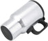 Car Kettle,Car Heating Cup,12v 450ml Stainless Steel Travel Mug Car Heating Cup, Fast Travel Heating Cup with Lid, Spill Proof, Electric Cup for H...