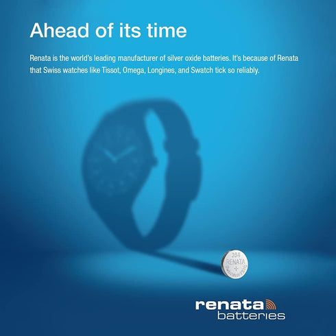 Renata Batteries 392 Silver Oxide Watch Battery (5 Pack)...