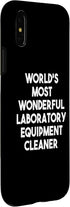 iPhone X/XS World's Most Wonderful Laboratory Equipment Cleaner Case...