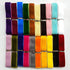 Chenkou Craft 20 Yards 5/8" 15mm Velvet Ribbon Lots Bulk (Multicolored, 5/8"(15mm))...