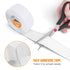 Caulk Tape, Bath & Kitchen Caulk Tape Sealant Strip, 1.5" x 14.8Ft Self Adhesive Tub and Wall Sealing Tape Caulk Sealer for Bathroom, Toilet, Kitc...