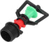 20 Garden Irrigation Nozzles, 360° Swivelling Irrigation Sprinklers, Atomised Rotary Irrigation Nozzles with G1/2 Male Thread for Greenhouse Garde...