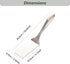 Professional Stainless Steel Lasagna Server, 10.0 inch Multi-Uses Spatula Cake Server, Pie Server Spatula, Cake & Pancakes Cutter Serving Spatulas...