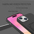 MZELQ TPU Wallet Compatible with iPhone 15 Case 2023, Card Holder Camera Protection Cover + Screen Protector, Push-able Card Slot Silicone Soft Ca...