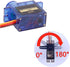 1Set RC Servo Motor Tester Controller Kit +180 Degree 9g Servo with 6V Battery Holder for Robotics RC Cars Helicopters Planes Boats Hobby Projects...