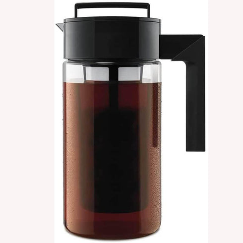 Cold Brew Coffee Maker With Lid And Infuser, 1300ML, black...
