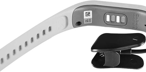 Charger for Garmin Vivosmart 4, Replacement Charging Data Cable Clip Cord for Garmin Vivosmart 4 (Black, 2Pack)...