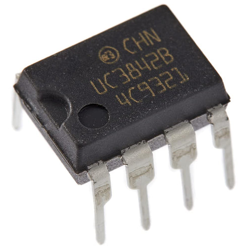 10pcs UC3842B UC3842 High Performance PWM Current Mode Controller 1 A, 8-Pin PDIP...