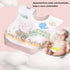 30 PCS Disposable Baby Bibs, Portable Infant Feeding Toddler Bibs, Adjustable Bibsters Bibs for Drool Leakproof, Breathable Bear Travel Baby Bibs ...