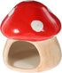 Saim Aquarium Mushroom House, Ceramic Mushroom Cave, Fish Tank Landscape Aquarium Hideout Hideaway Spawning Cave for Betta Fish, Shrimp Crab to Re...