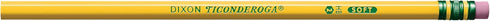Ticonderoga Wood-Cased Pencils, Unsharpened, 2 HB Soft, Yellow, 72 Count...