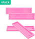 4 Pack Rectangle DIY Resin Mold Keychain Silicone Molds DIY Epoxy Resin Casting Mold DIY Keychain Jewelry Craft...