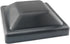 CHENJIN 4PCS Plastic Fence Post Caps Waterproof and UV Resistant PP Plastic Deck Post Top Cover Outdoor Post Cap Protection Used for Decks Walkway...