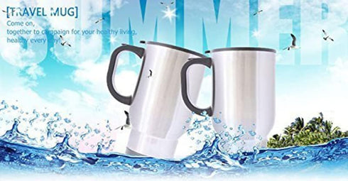 FUNNY KIDS' HOME Travel Mugs I May be Left-handed But I'm Always Right Cute Birthday Gifts for Left-handed People 14 oz...