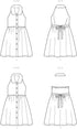 New Look Easy Children's and Girls' Sun Dress Sewing Pattern Kit, Code N6727, Sizes 3-4-5-6-7-8-10-12-14, Multicolor...