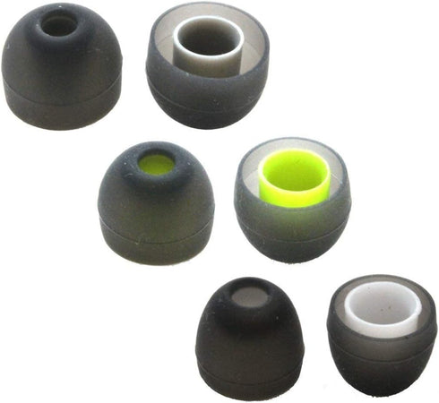 Zotech Accessory Pack for JayBird BlueBuds X, X2 & X3 - 3 Memory Foam, 3 Silicone EarFINS & 3 Rubber Earbuds...