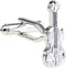 Violin Pair Cufflinks in a Presentation Gift Box & Polishing Cloth...