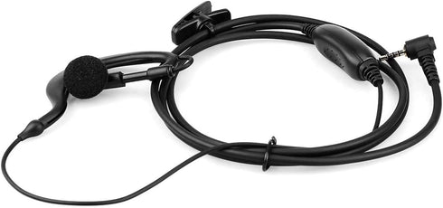 Retevis RT20 2 Way Radio Earpiece 1 Pin 2.5mm with Speaker Mic, Compatible with Retevis RT20 Walkie Talkies, C Shape Earhook Lightweight Walkie Ta...