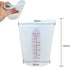 Silicone Resin Measuring Cups Tool Kit, 2PCS 250ml Measuring Cups for Epoxy Resin, 4pcs Resin Mixer Paddles Stir Sticks,Mixing Tools for Resin,Mol...
