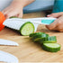 Leking 3 Pcs Kids Kitchen Knife, Plastic Serrated Edges Kids Knife Set for Cooking and Cutting Cakes, Fruits and Veggies, Perfectly Safe for Toddl...