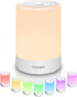 Baby Night Light, Nursery Night Lamp for Breastfeeding, Portable Nightlight for Kids Toddlers Bedroom, Warm & Soft Bedside Lamp, Touch Control, Re...