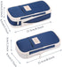 iSuperb Foldable Pencil Case Zipper Big Capacity Aesthetic Canvas Pencil Pouch Pen Bag for Kids Boys Gilrs Student School Supplies Compartments Ma...