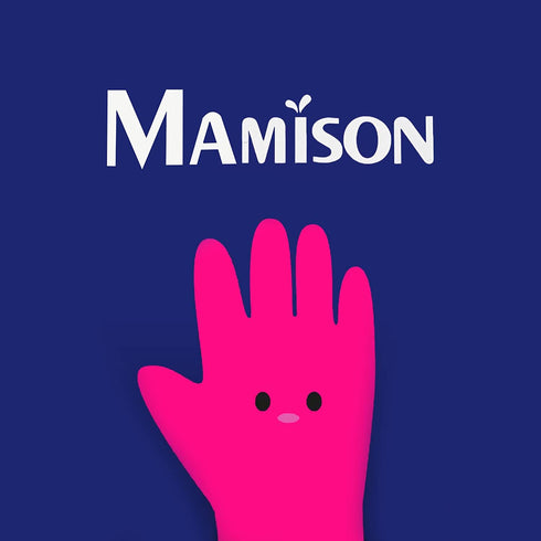 (Pack of 2 Pairs) Mamison Big Kitchen Rubber Gloves XXL Size, Reusable Waterproof Household Dish washing Cleaning Rubber Gloves, Non-Slip Kitchen ...