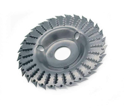 Wood Carving disc, Grinder Wood Tungsten Carbide Grinding Wheel Grinder Shaping Disc Bore Wood Sanding Carving Tool Woodworking Angle Grinder Atta...