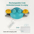 XINBAOHONG Crawling Crab Baby Toy Infant Sensory Tummy Time Toys with Music and Lights Interactive Musical Toy with Automatically Avoid Obstacles ...