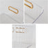 Bringer Clear Plastic Storage Bin, 4-Pack Multi-use Prganizer Bins...