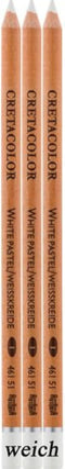 CretaColor Chalk Pencil 3pk - White Soft...
