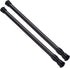AIZESI Spring Tension Curtain Rods Short Tension Rod (Black,17" to 28"-2Pcs)...