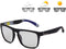 Photochromic Polarized Driving Sunglasses Men Square Matte Frame Eyewear Outdoor Sport Cycling UV Protection Glasses...