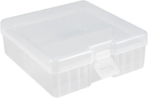 uxcell Hard Plastic Large Battery Storage Box Holder Organizer Protective Container for AAA/AA/C/D/9V Batteries...