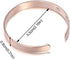 CSIYANJRY99 Cuff Bracelet Ring Set fo Women Men Lymph Drainage Anti-Swelling Open Adjustable Finger Bracelet fo Women...