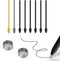 Metal Nibs/Tips Replacement for Samsung Galaxy Tab S9/S9FE+/S9 Ultra/S8/S8+/S8 Ultra/S7/S7 FE/S6/S6 Lite/S22/S23/S24 Ultra S Pen?Plastic + Copper ...