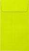 LUXPaper #5 1/2 Coin Envelopes | Peel & Press | 3 1/8" x 5 1/2" | Wasabi Green | 80lb. Text | 50 Qty...