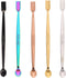 BAOFALI 5 Colors 304 Stainless Steel Craft Spoons Set for DIY Scrapbooking Glitter Embossing Powders Sequins and Other Small Embellishment Craft C...