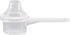 Plastic Measuring Scoop with Funnel, The Scoopie (6.5 cc | 1 1/3 Teaspoon | 6.5 mL) Measuring Spoons for Powders, Coffee, Pet Food, Protein, Spice...