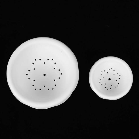 EORTA 6Pcs Fondant Flower Drying Molds Big Sized Flower Shaping Bowl Forming Cups, White, 2 Size, Dia.10 CM and 6.5 CM...