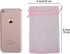 HRX Package 100pcs Pink Organza Bags,4 x 6 inches Wedding Christmas Favors Gift Drawstring Bags Jewelry Pouches...