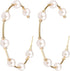 Pearl Hoop Earrings for Women Fashion Hypoallergenic Girls Pearl Earrings Drop Dangle Earrings Jewelry Gifts...