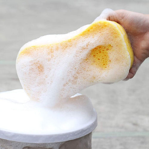 Car Wash Sponges Kitchen Cleaning Sponges Scrubber (Random 3-Color Mix)...