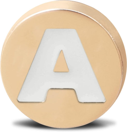 26 Pack Bling Gold Letter Decoration Charms Alphabet ABC-Z Characters, DIY for Boy Girl Teens Men Women and Adults...
