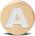 26 Pack Bling Gold Letter Decoration Charms Alphabet ABC-Z Characters, DIY for Boy Girl Teens Men Women and Adults...